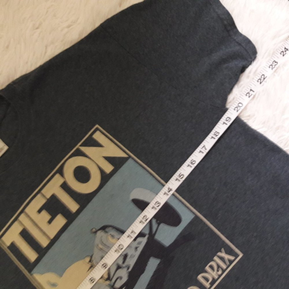 Tieton 2ieme Grand Prix Graphic Tee Shirt M retro - Picture 2 of 4